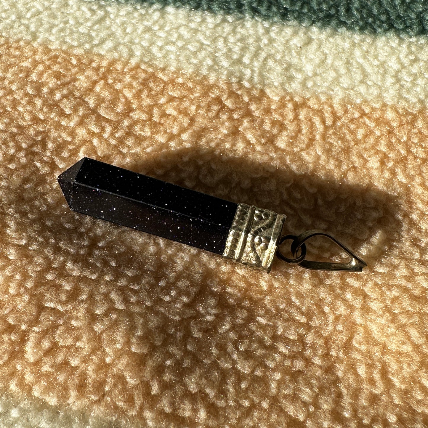 Silver and Black Necklace hanger