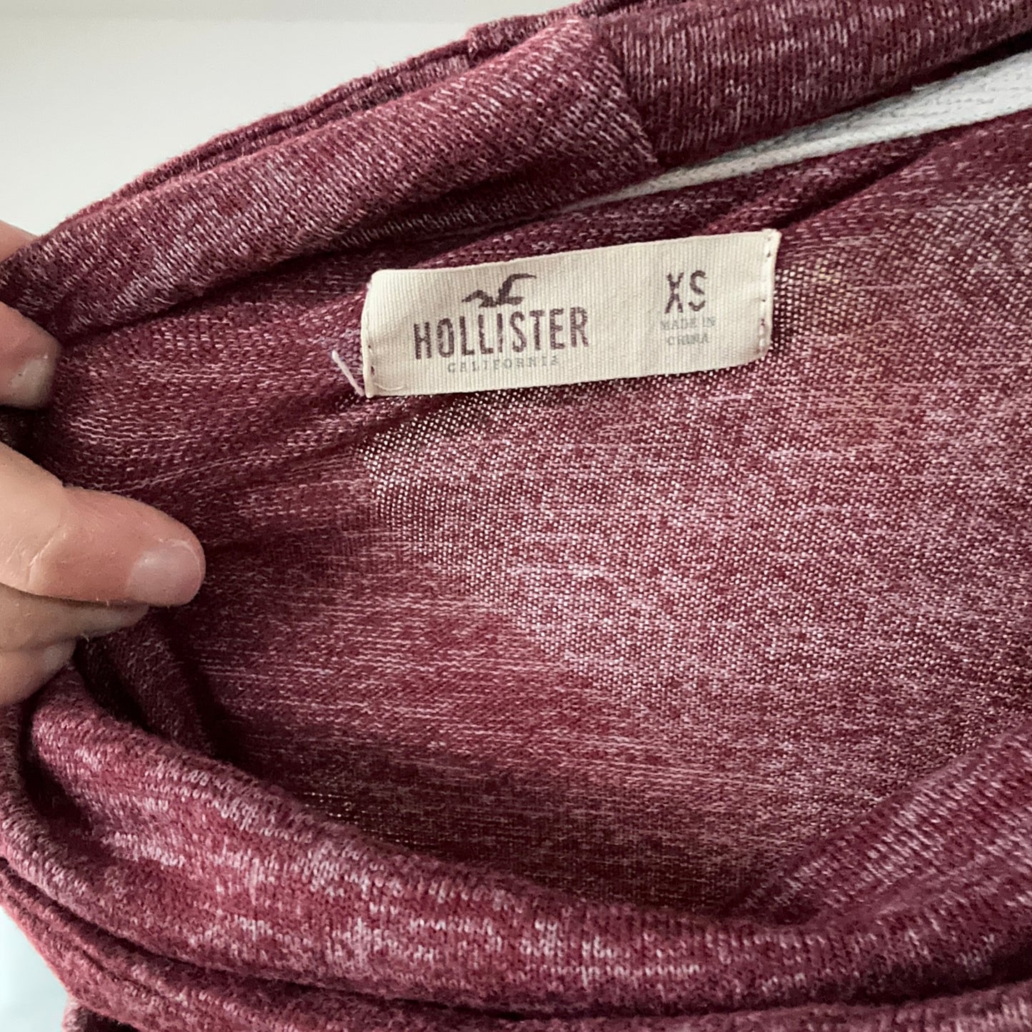 Pull à manches longues et col roulé rouge | Bern