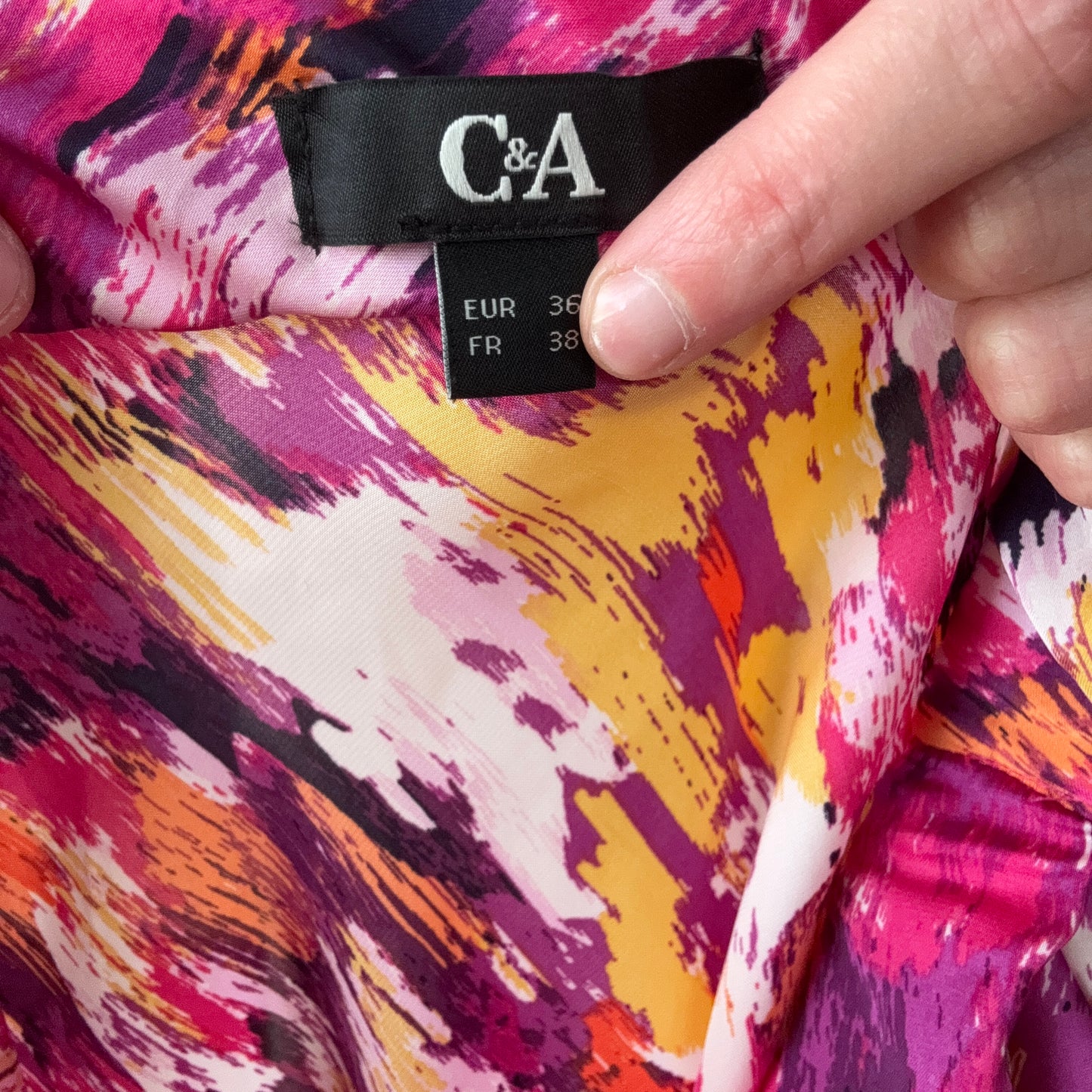 Pink, Yellow, White, Purple and Orange Skirt | Bern