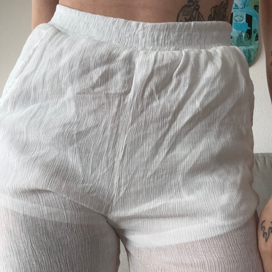 White Shorts
