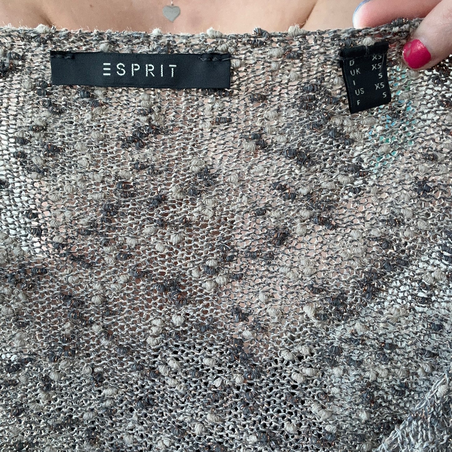 Gray Longsleeve with rose gold details | Bern