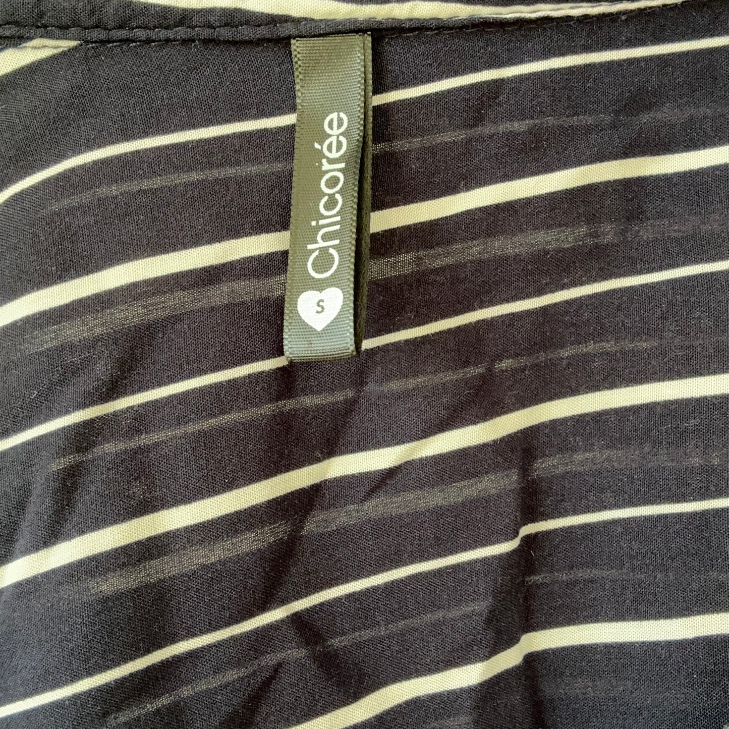 Black Top with White stripes | Bern