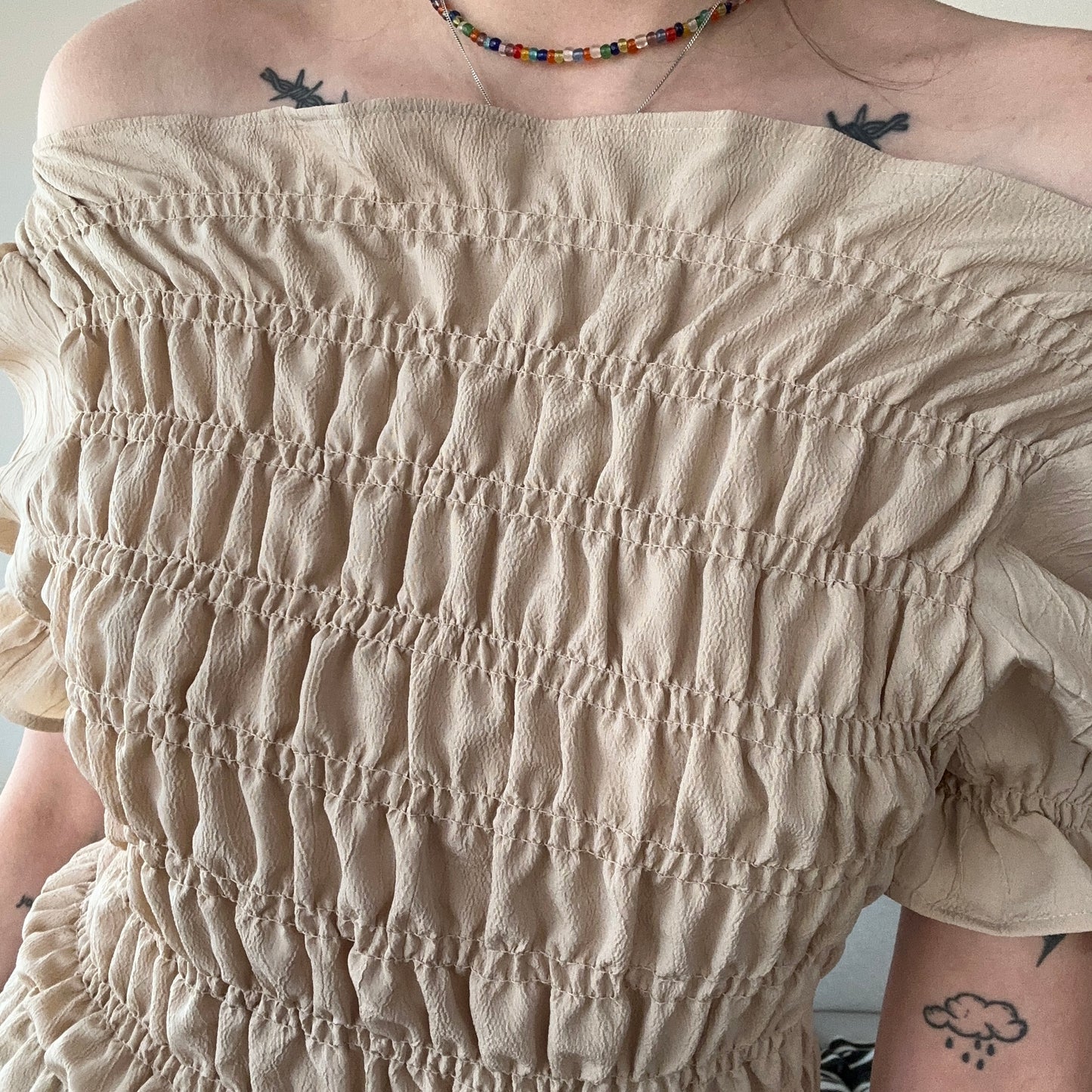 Beige Shirt