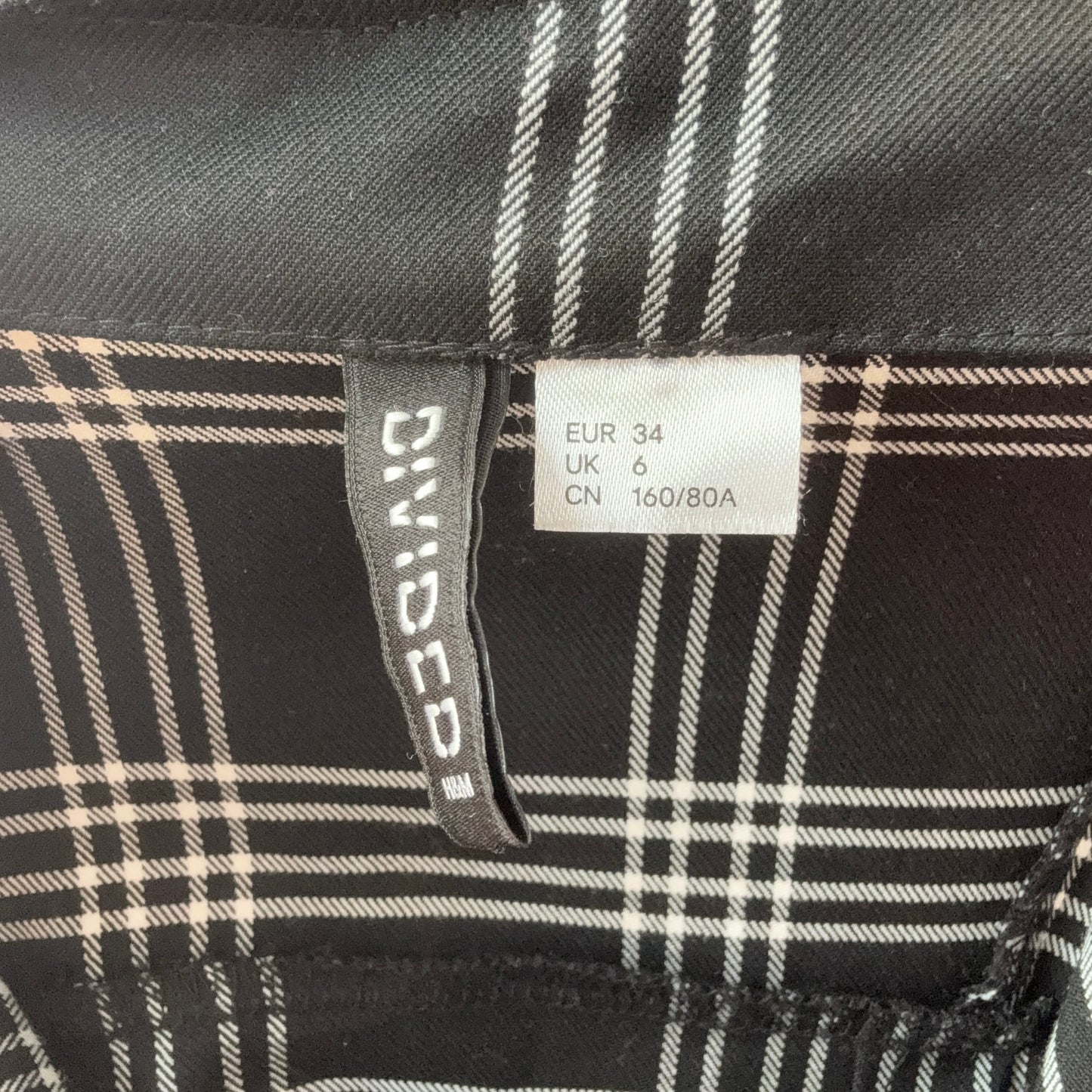 Black Dress with White stripes | Bern