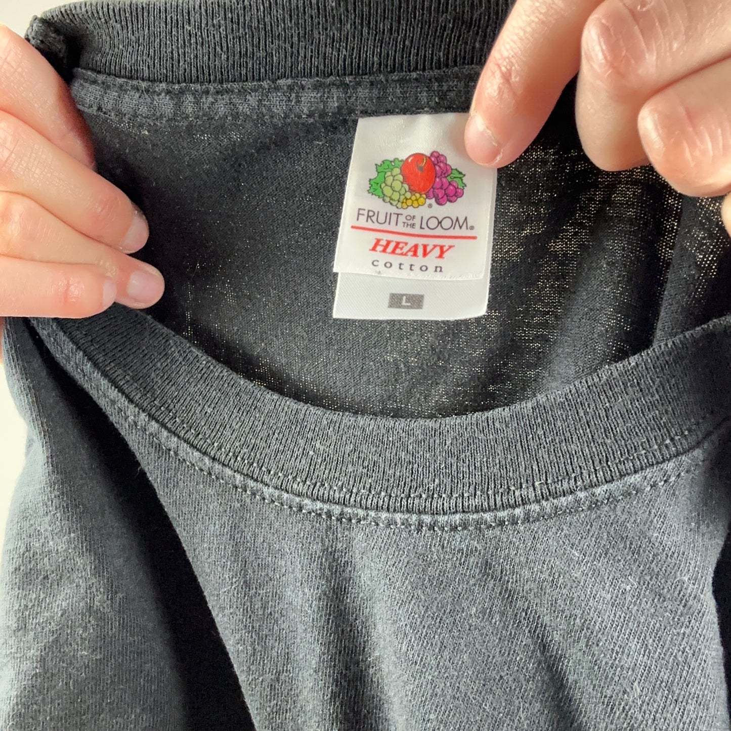 Schwarzes Shirt mit Frontprint | Bern