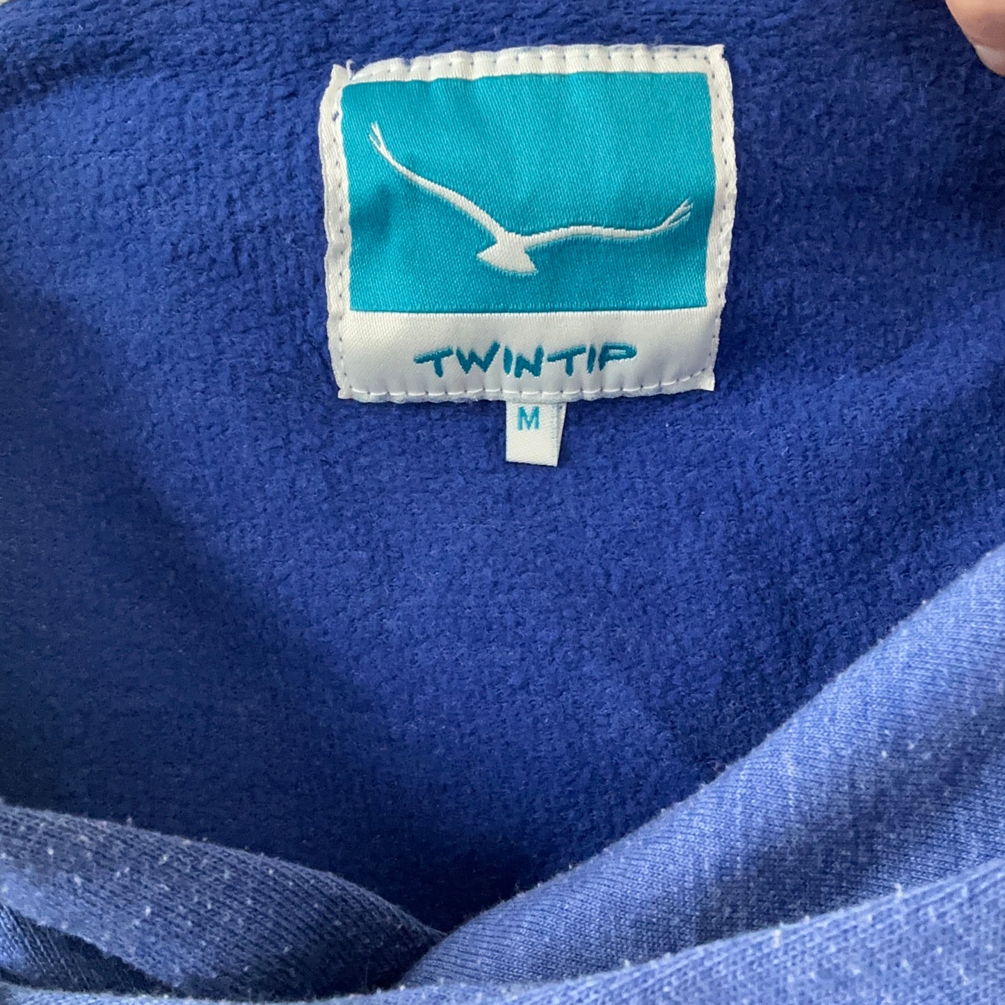 Blue cropped Hoodie | Bern