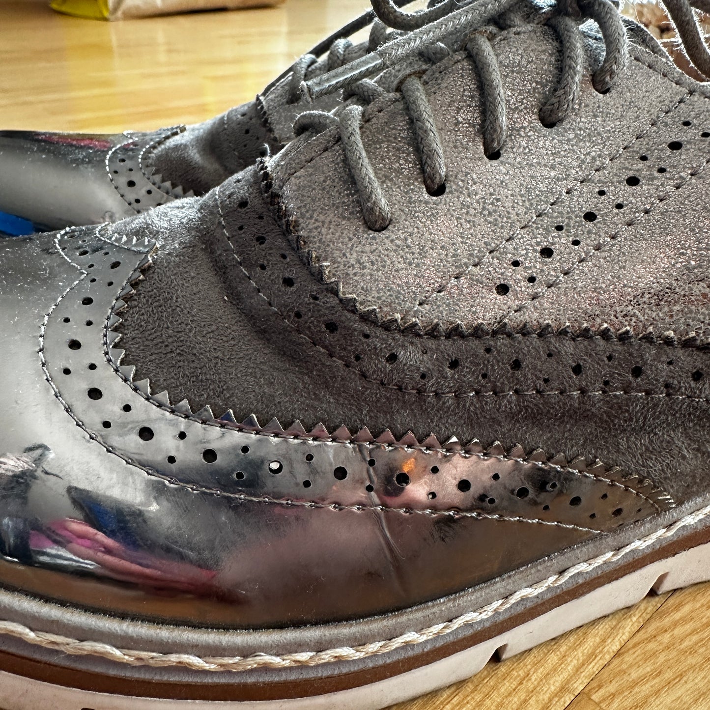 Silver and Gray Shoes | Bern