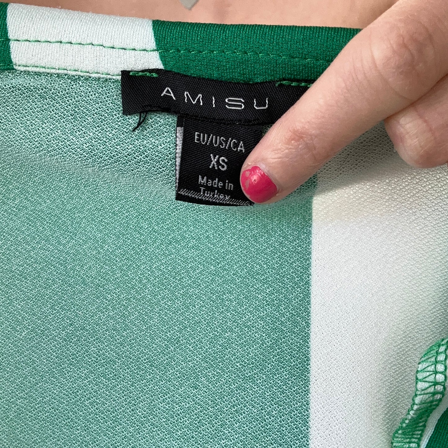 Green and white Longsleeve | Bern