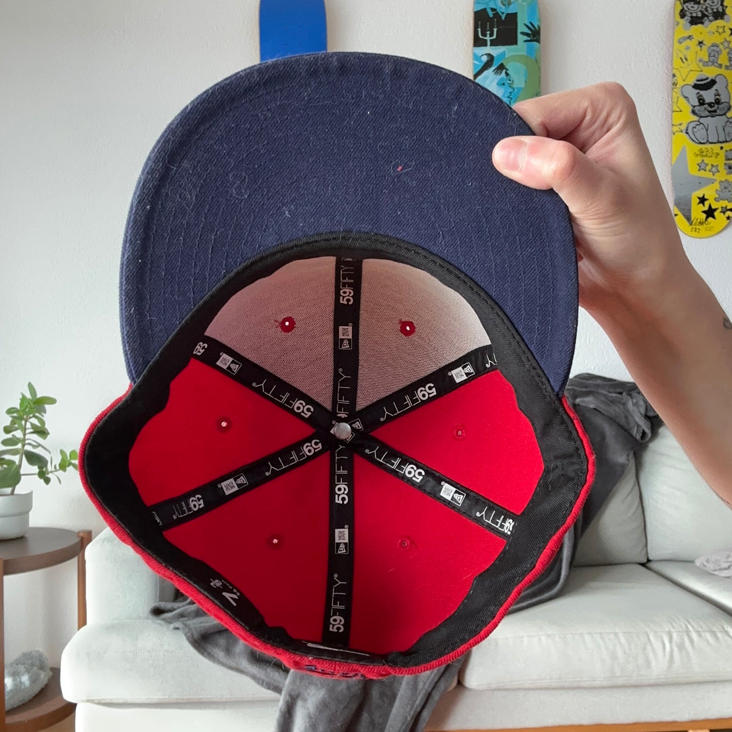 Red and Blue Vans Hat