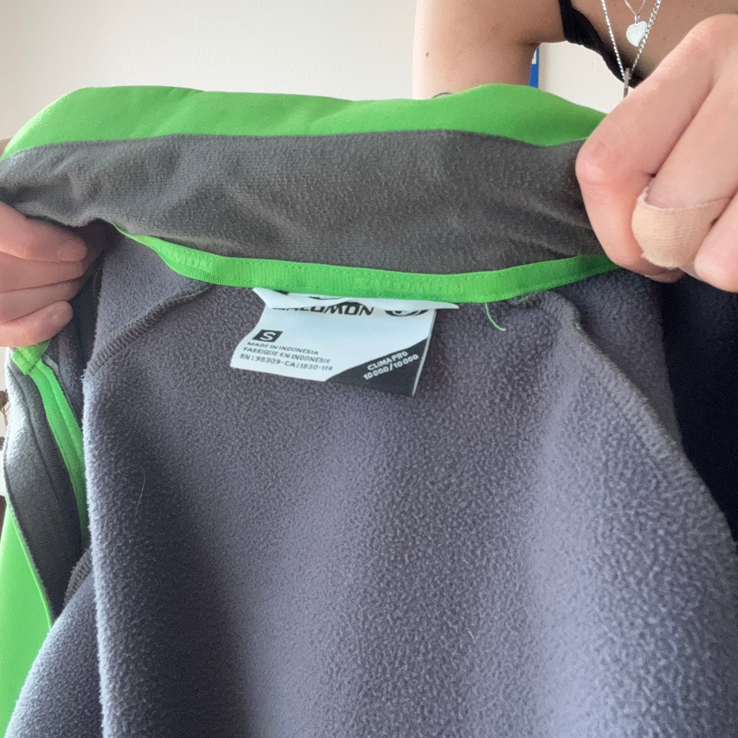 Green Salomon Jacket | Bern