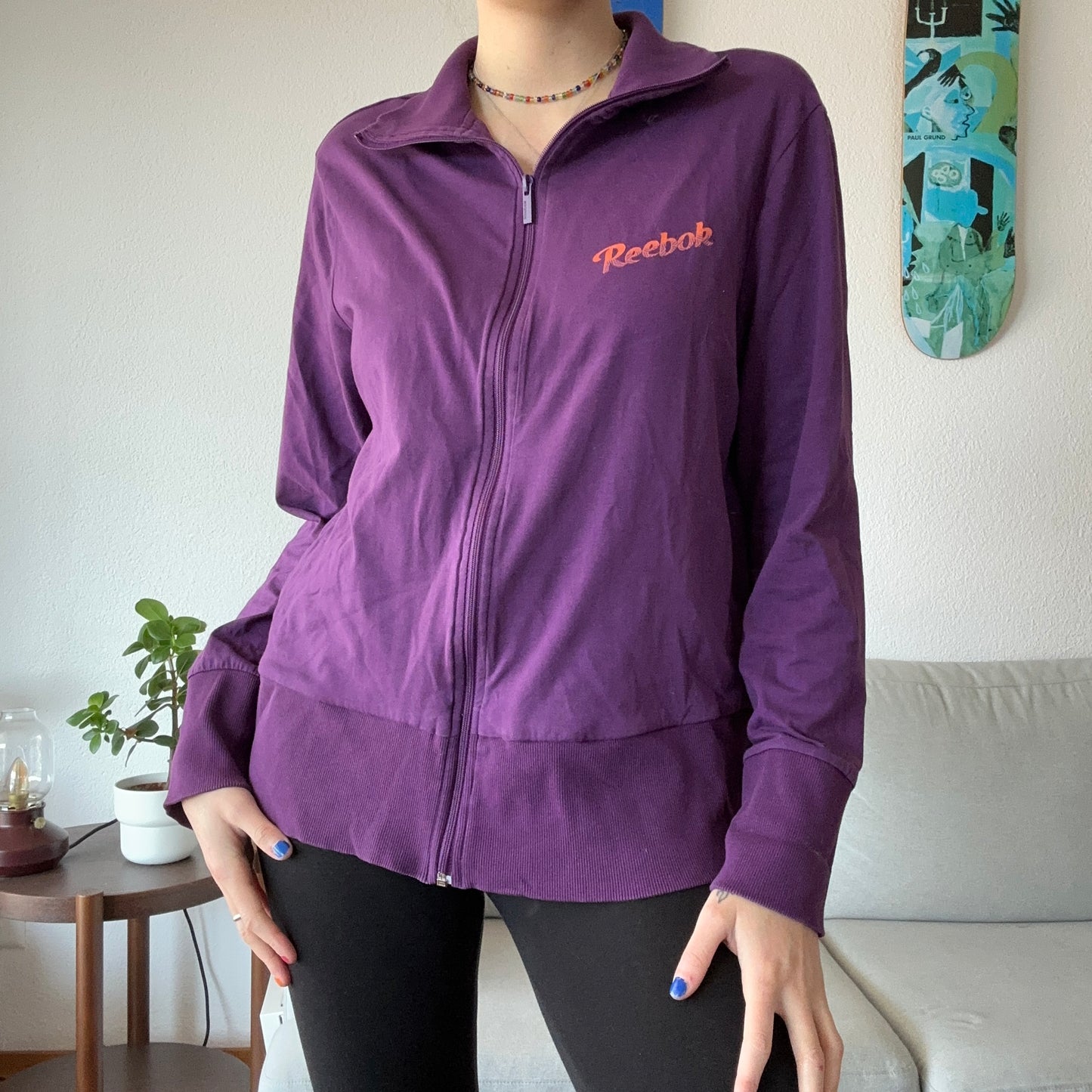 Purple Reebok Jacket