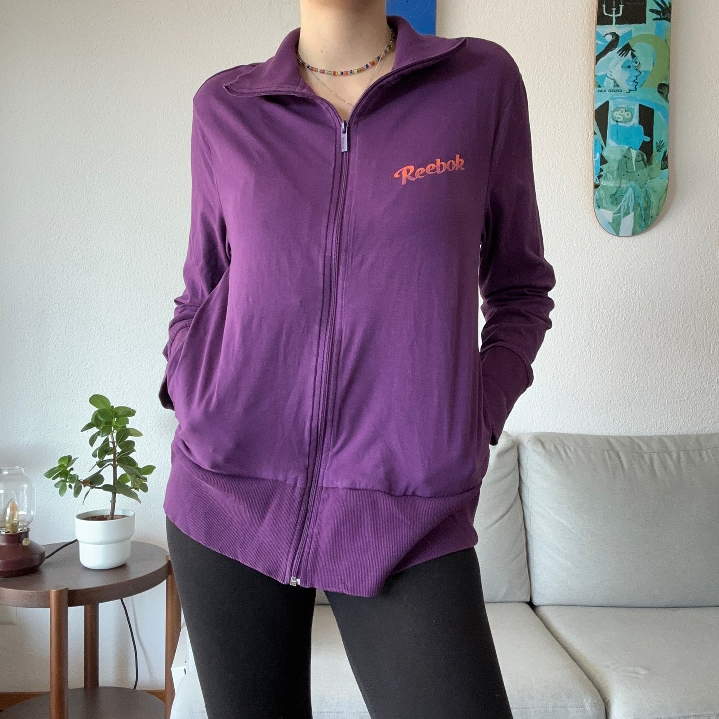 Purple Reebok Jacket