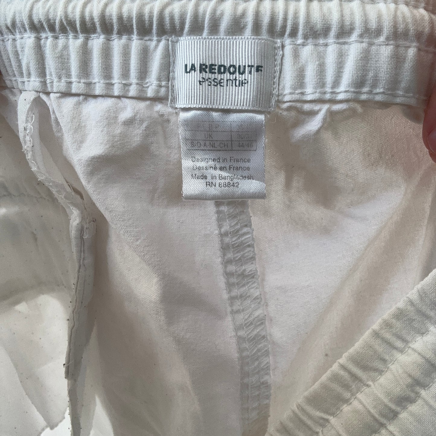 White Capri Shorts | Bern