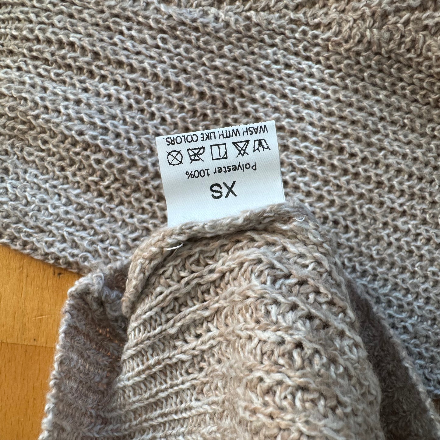 Beige Knit Sweater | Bern