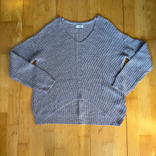 Purple Knit Sweater |Bern