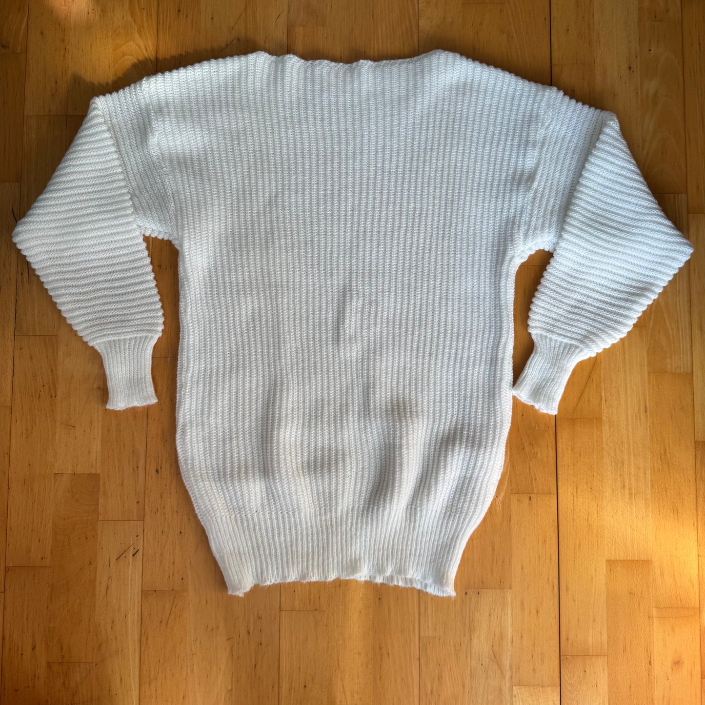 White Knit Dress |Bern