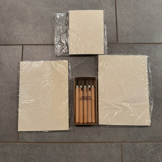 Linoleum Cutting Set