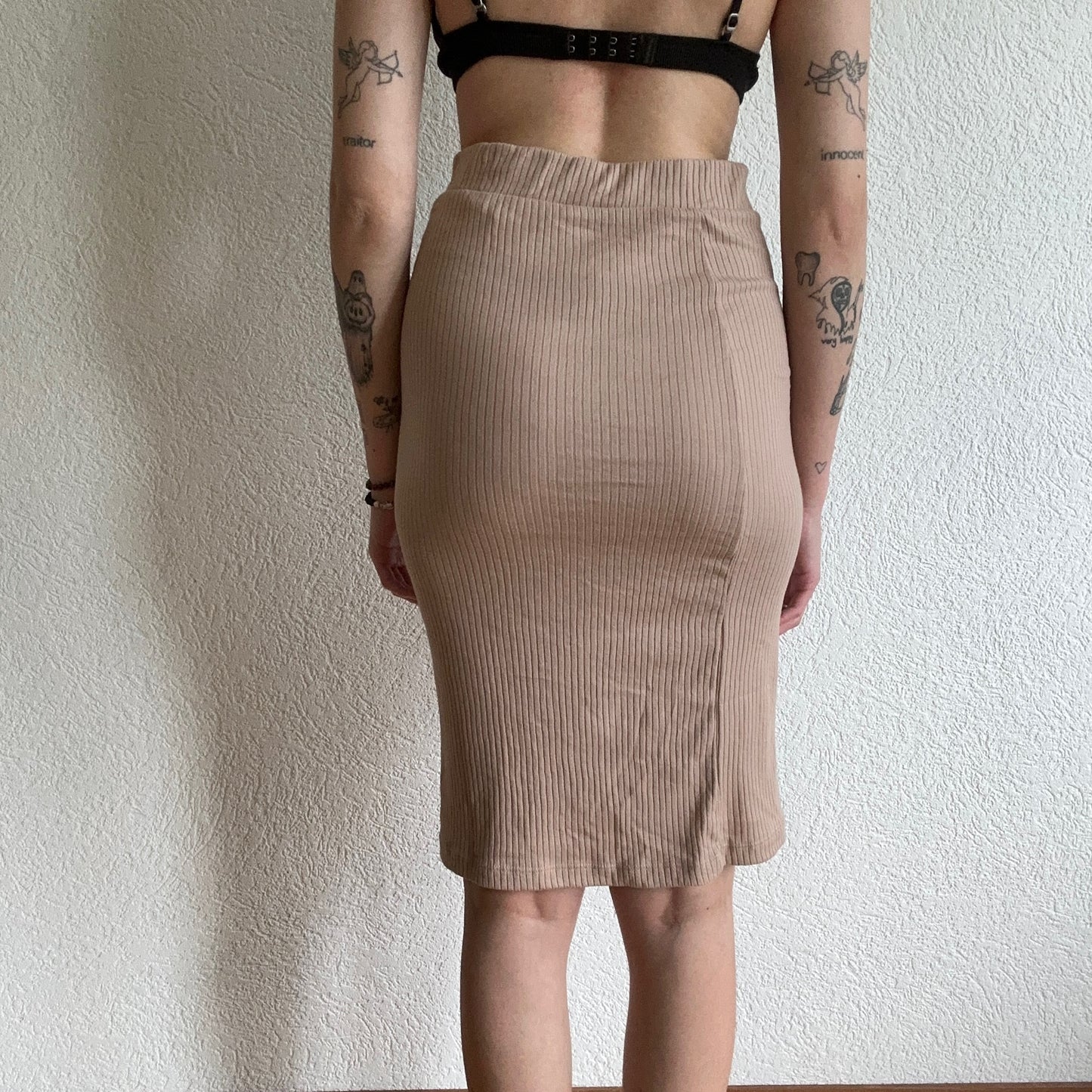 Beige Skirt