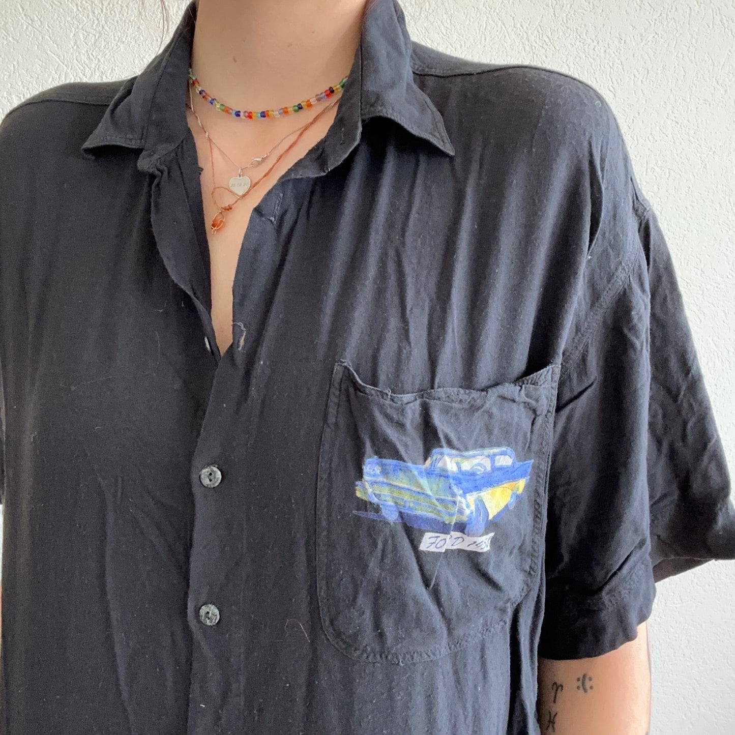 Vintage Blaue Shirt / Bluse | Bern