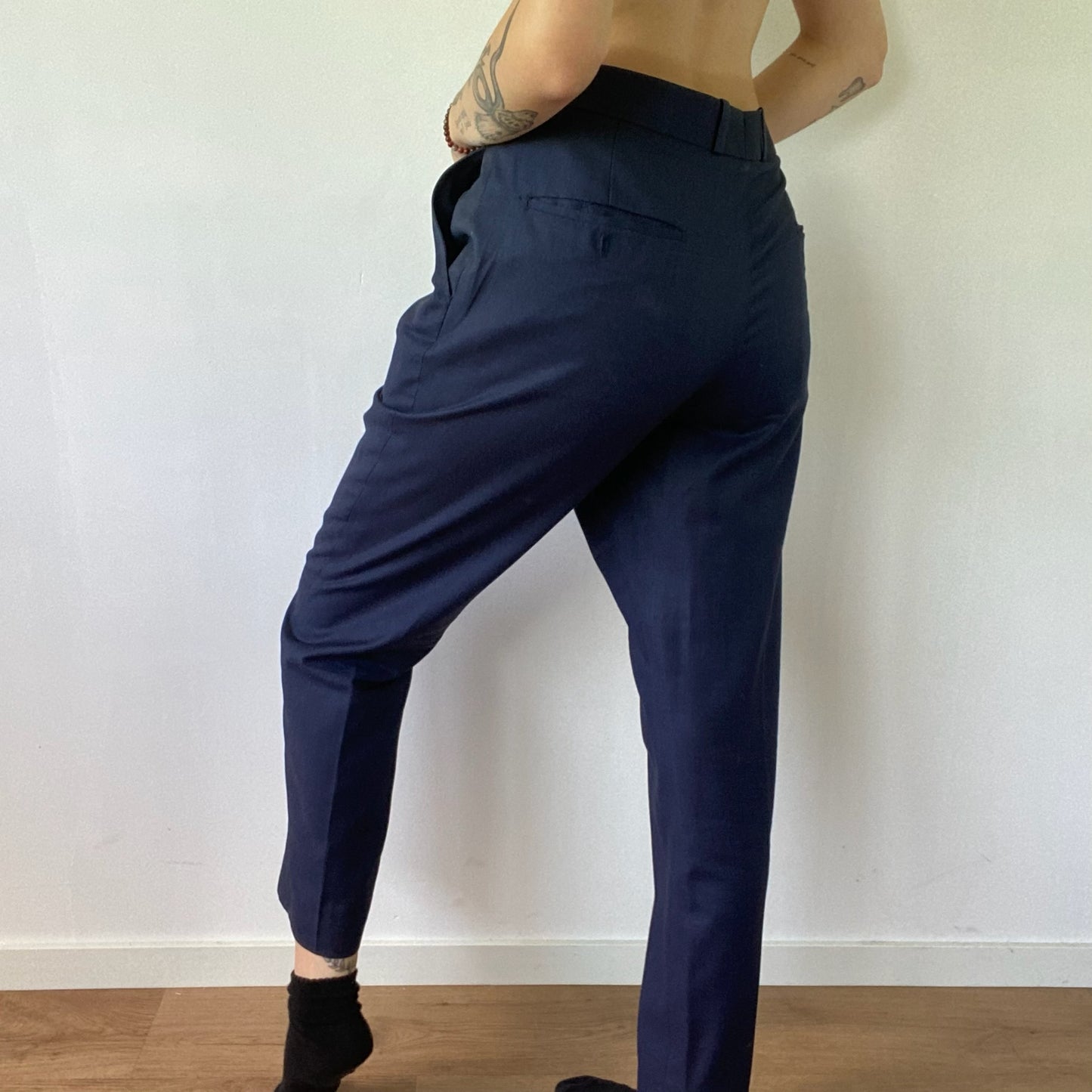 Blue Suit Pants | Bern