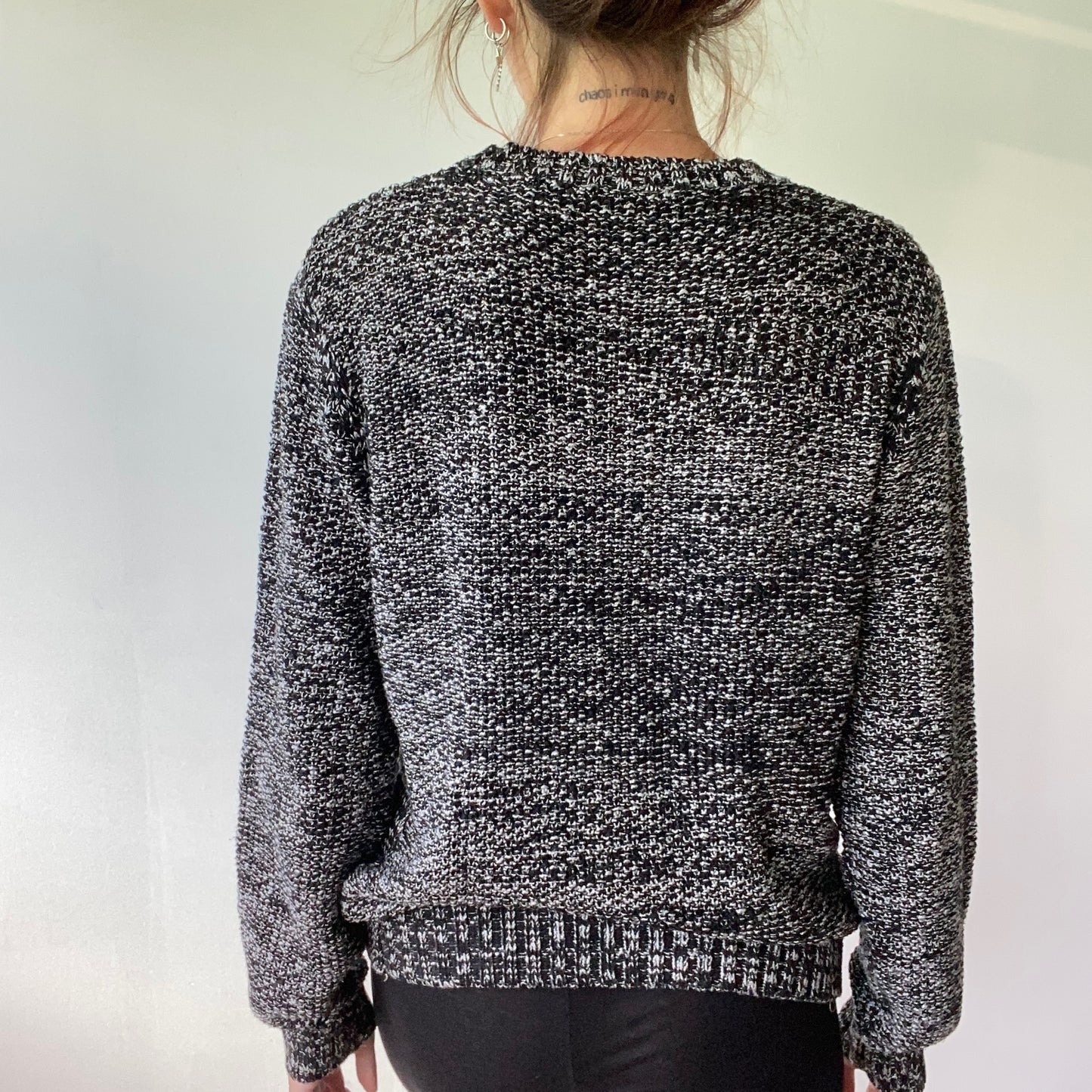 Gray Knit Sweater | Bern