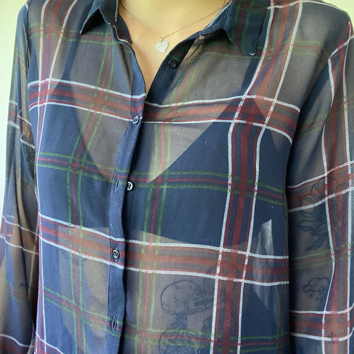 Trasnparent Blouse | Bern