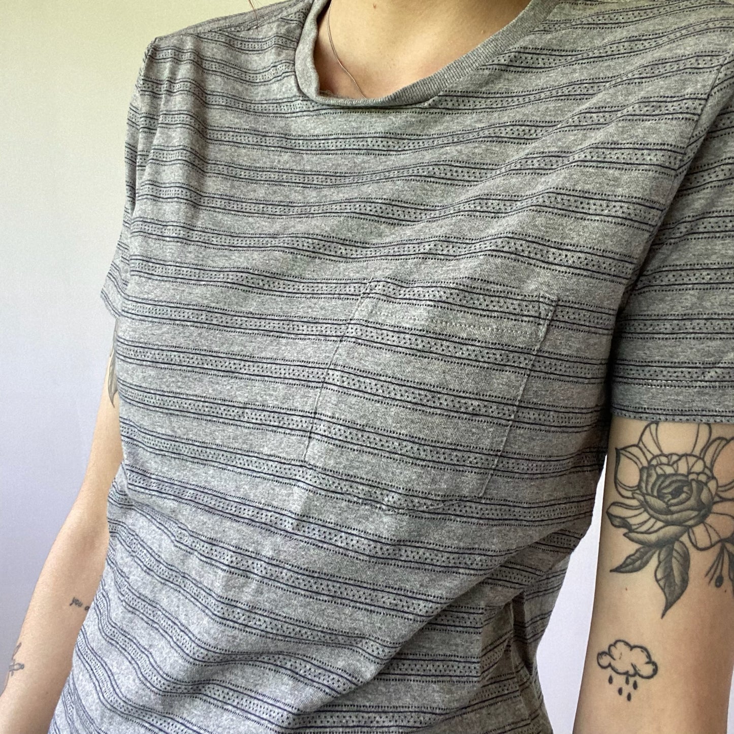 Gray striped Shirt | Bern