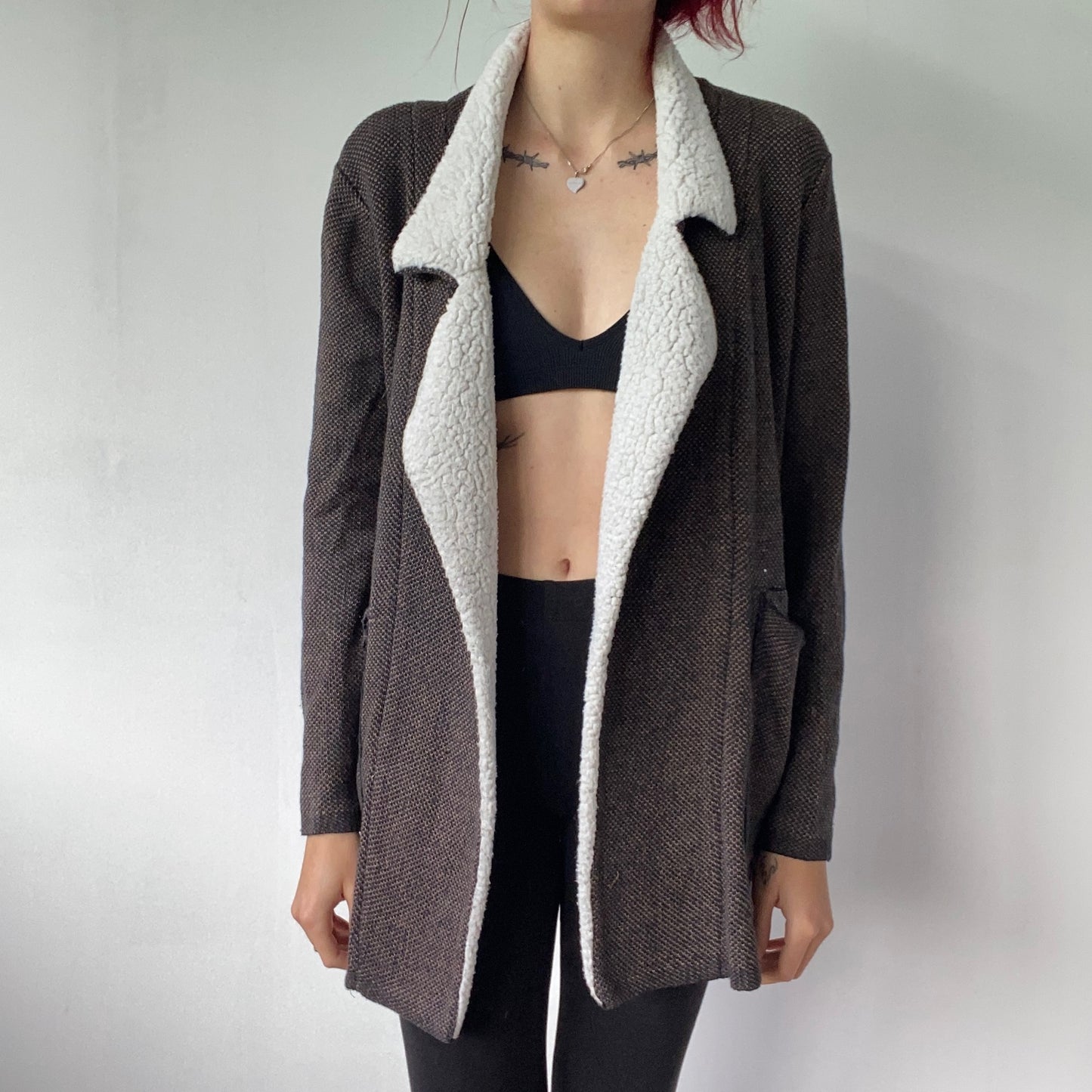 Black and beige Cardigan | Bern