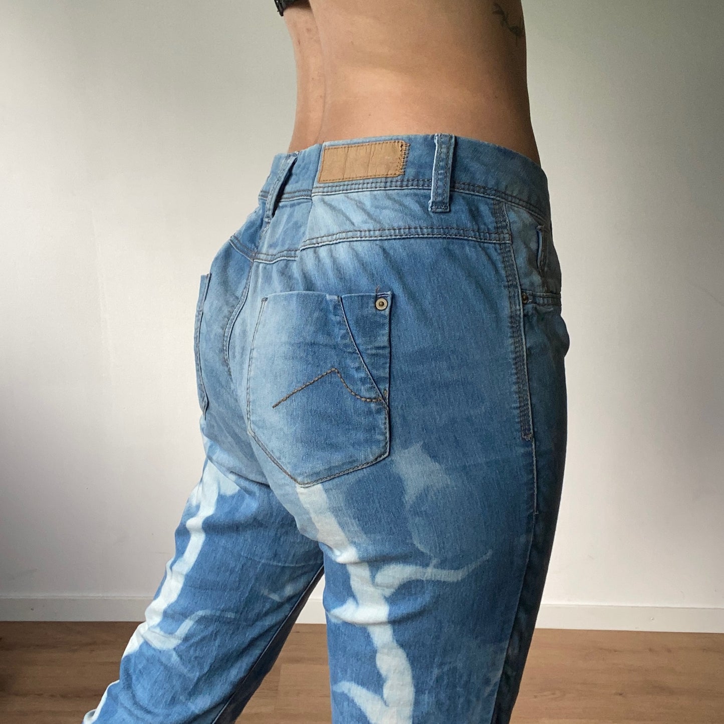 Blue Bleached Jeans | Bern