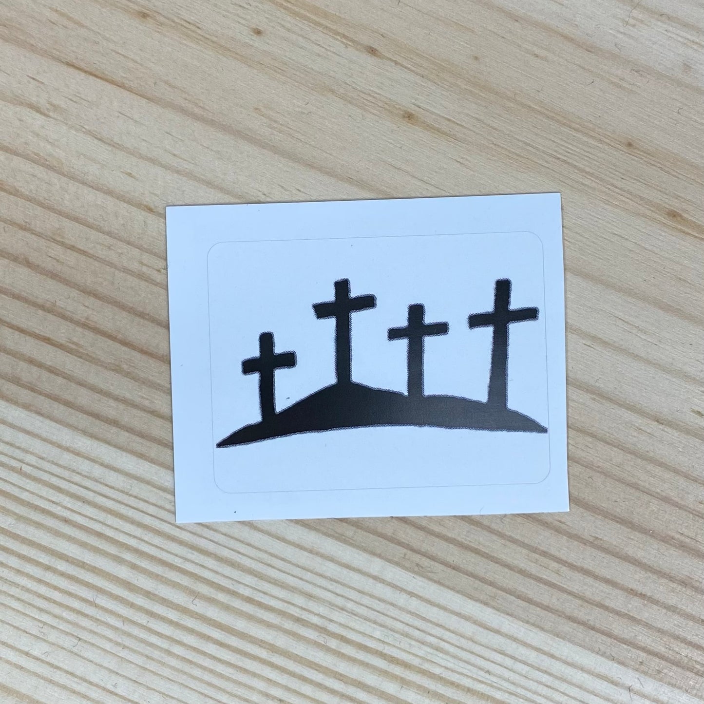 Selbstgemachter Aufkleber