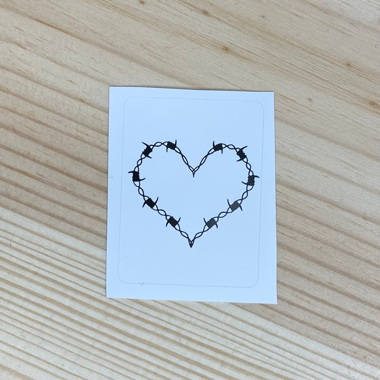 Selbstgemachter Aufkleber