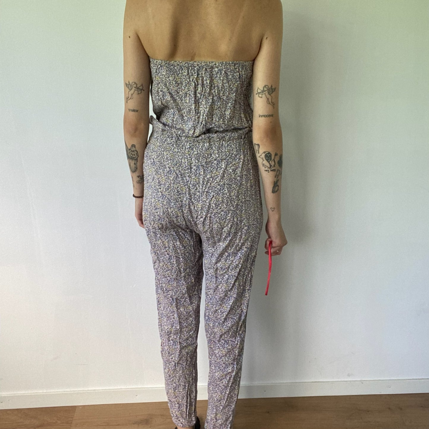 Purple Overall with yellow blue and white dots | Bern