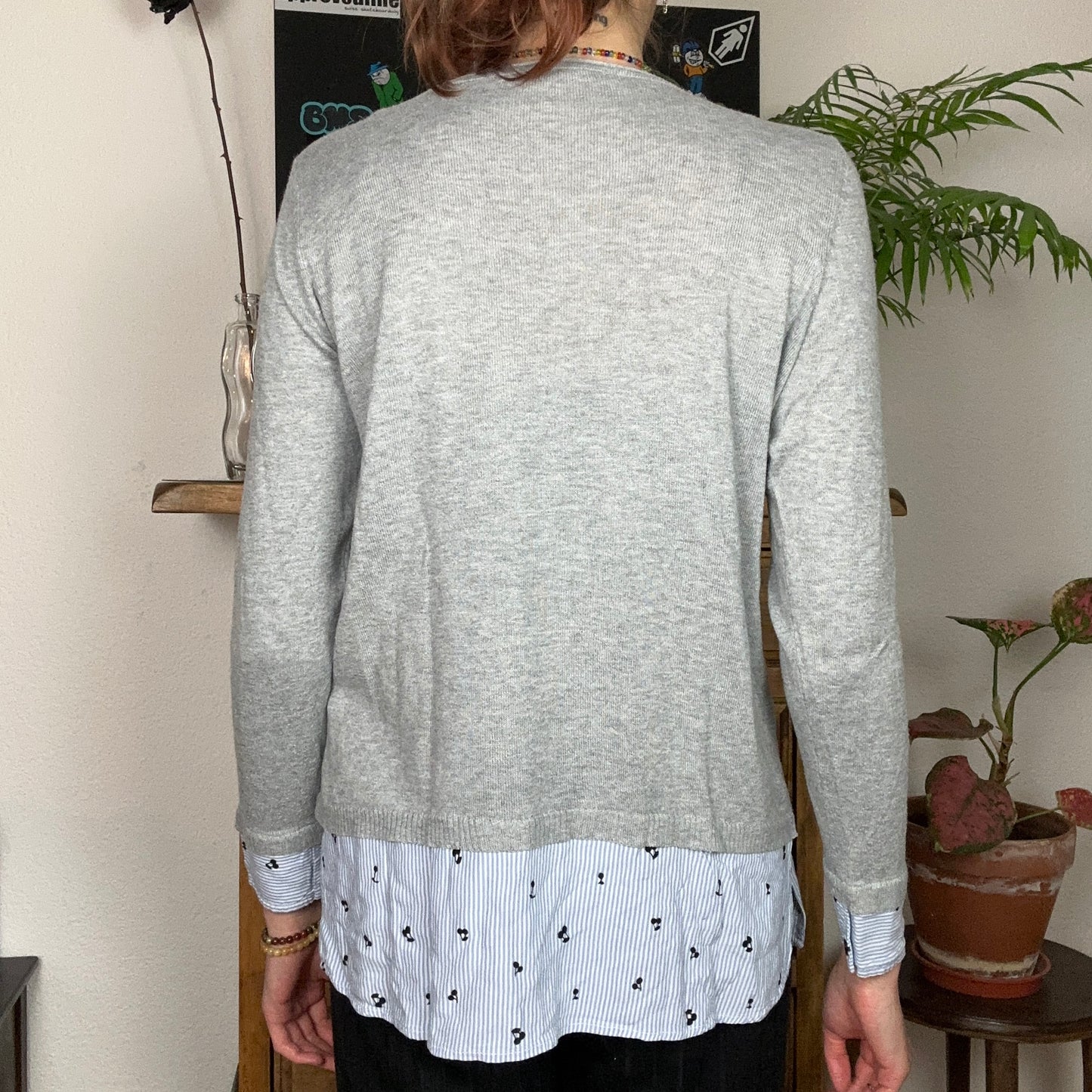 Gray Knit Longsleeve