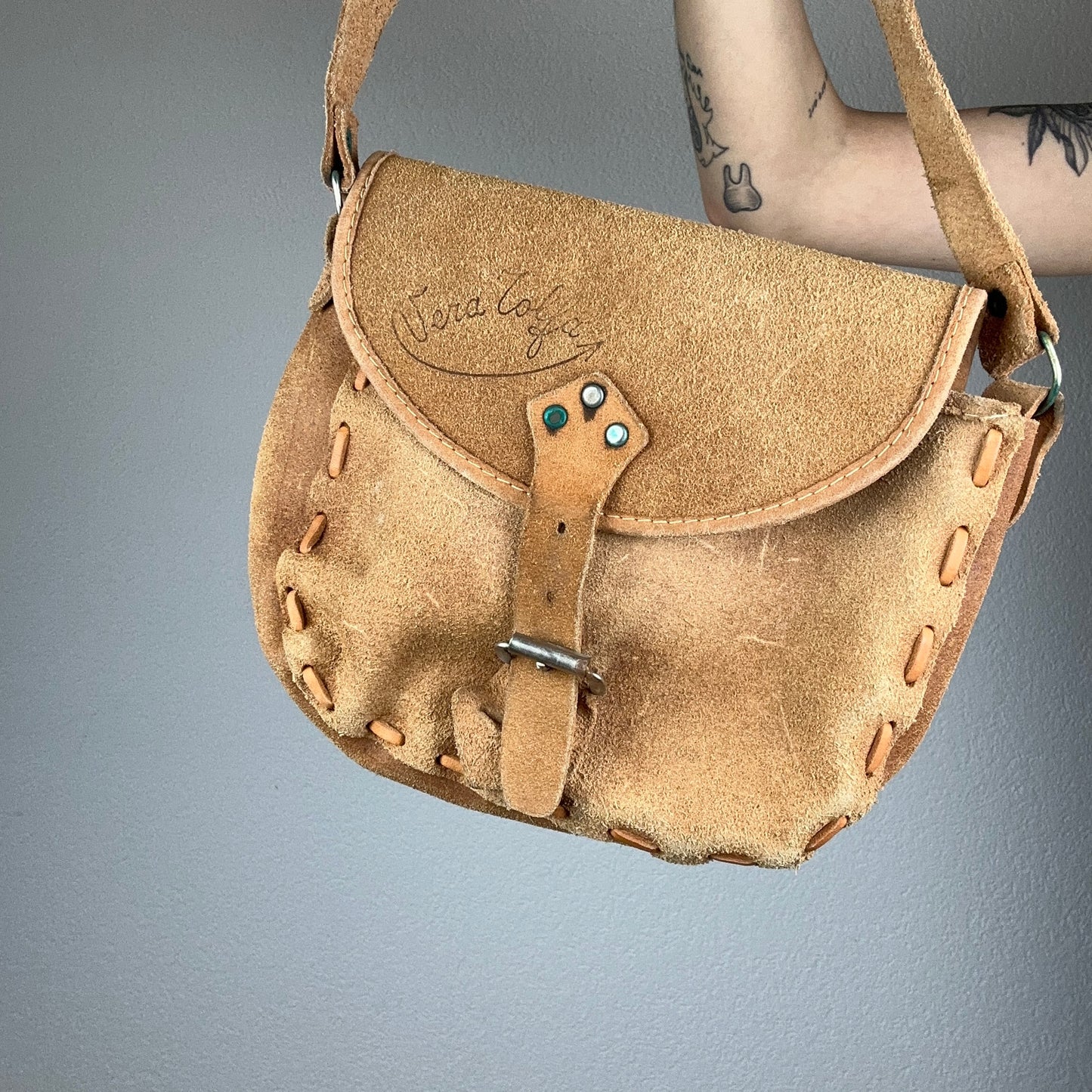 Vintage Braune Ledertasche | Bern