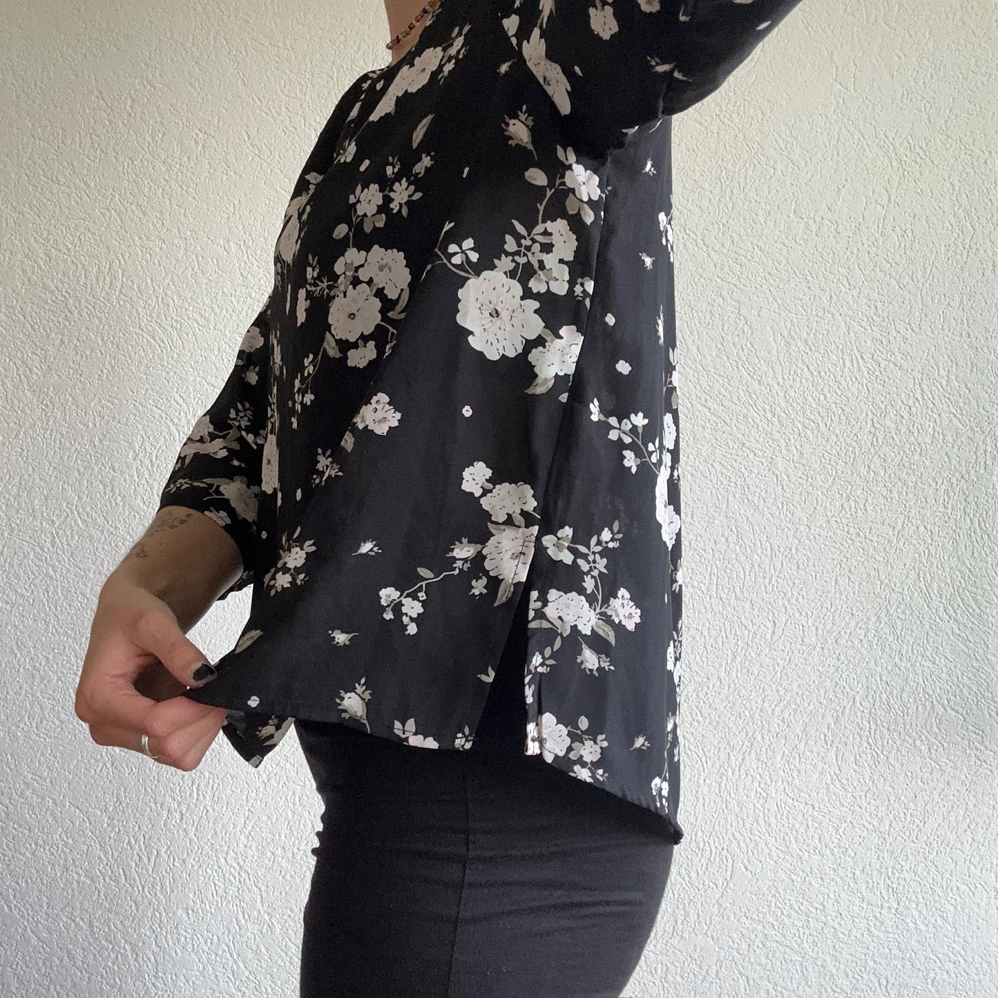 Schwarze Bluse