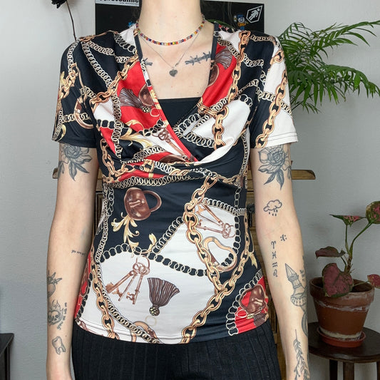 White Black and Red Shirt | Neuenegg