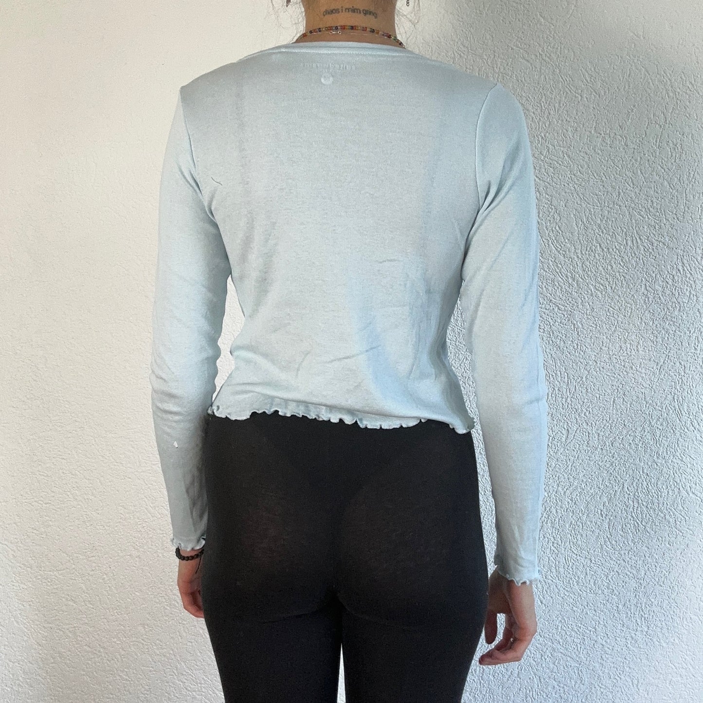 Babyblue Cropped Longsleeve