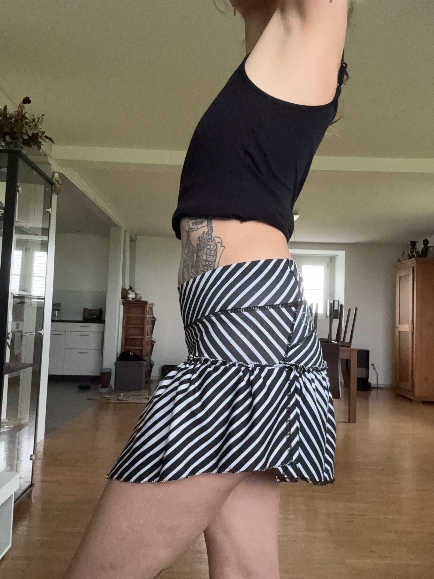 Handmade Upcycled Puma Skort - Size S