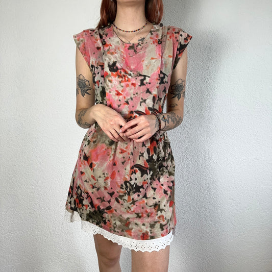 Beige and Pink Dress | Bern