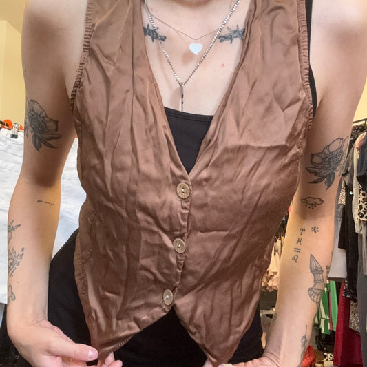 Brown Vest / Top | Bern