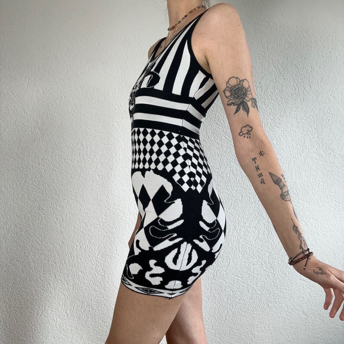 Y2K Cute vintage black and white Dress | Bern