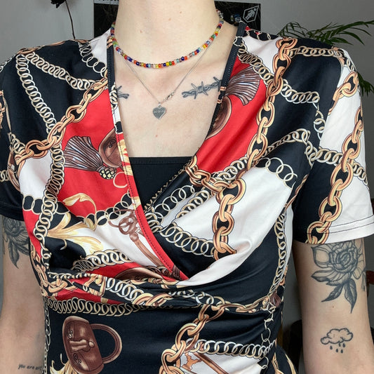 White Black and Red Shirt | Neuenegg