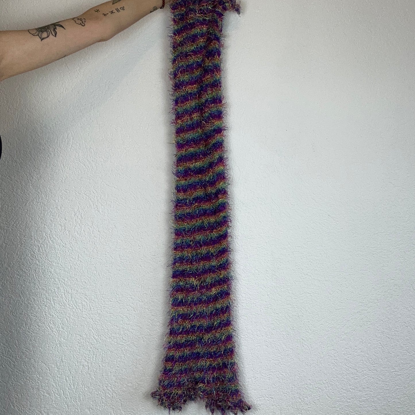 Colorful knitted Scarf