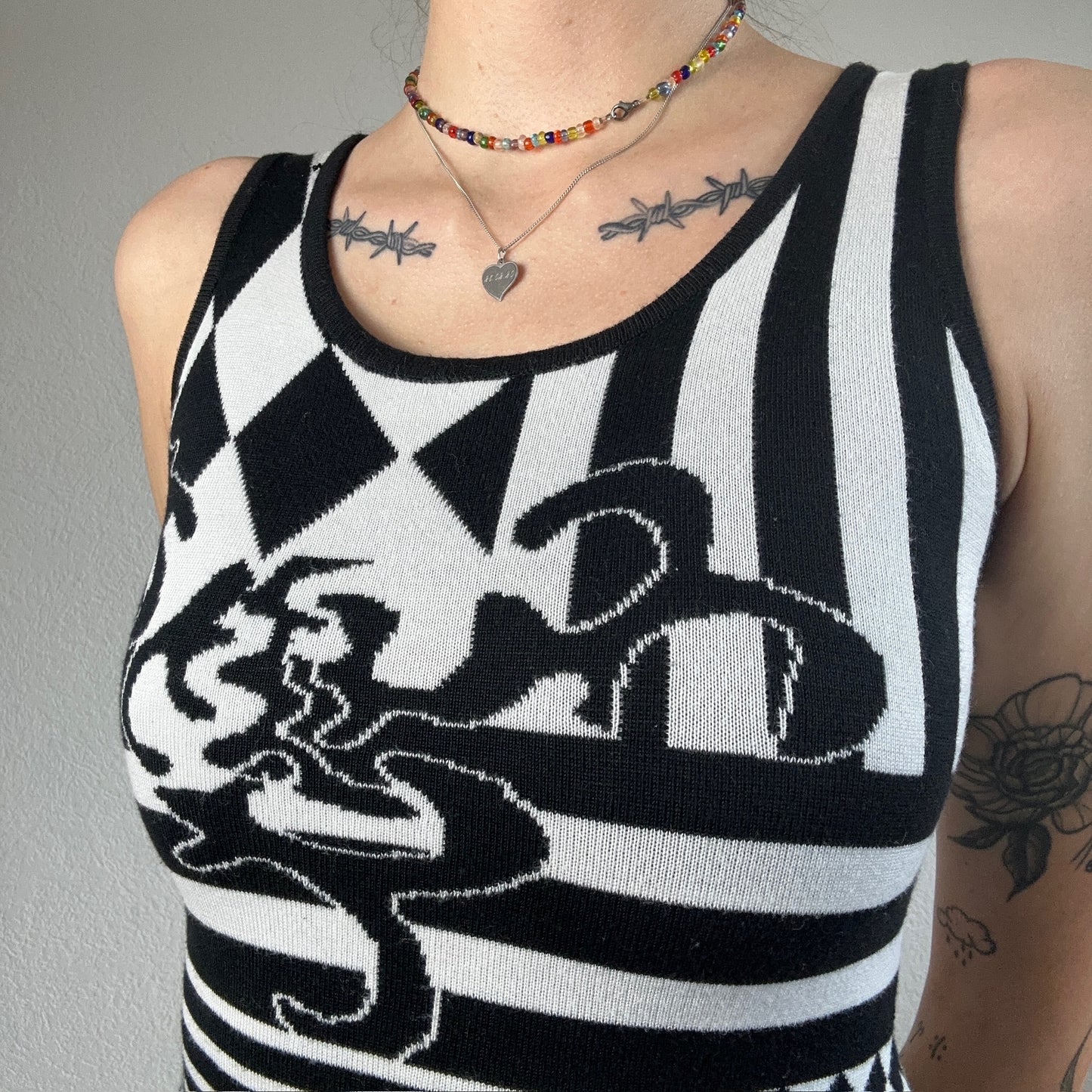 Y2K Cute vintage black and white Dress | Bern