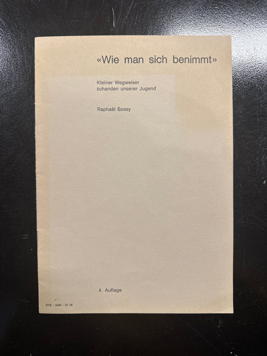 Vintage-Buch