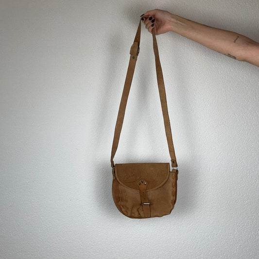 Vintage Brown Leather Bag | Bern