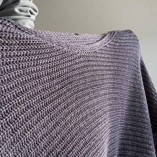 Gray 3/4 Glittery Longsleeve | Bern