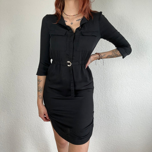 Black Dress with golden details | Bern