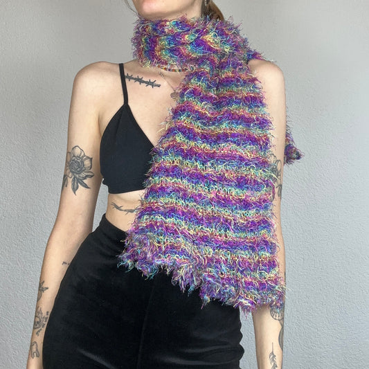 Colorful knitted Scarf