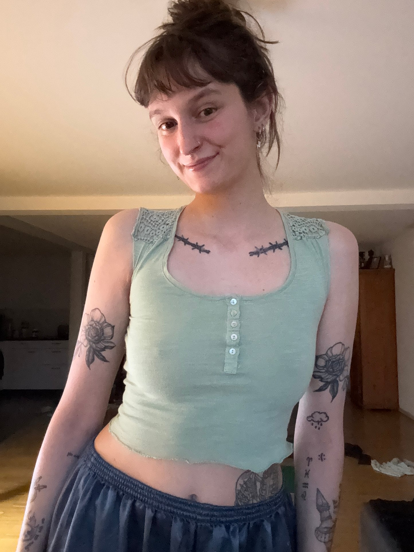 Green Reworked Top
